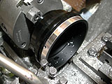 ビクセンFL-102鏡筒にマイクロフォーカサー装着加工